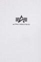 Бавовняна футболка Alpha Industries 188505.09 білий