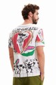 Desigual t-shirt bawełniany 23SMTK50 multicolor SS23