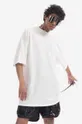 λευκό Βαμβακερό μπλουζάκι Rick Owens Jumbo SS T DU01C6274 RN MILK Ανδρικά