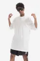 білий Бавовняна футболка Rick Owens Jumbo SS T DU01C6274 RN MILK