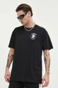 Vans t-shirt bawełniany czarny