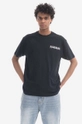 negru Napapijri tricou din bumbac S-Jubones SS 041 De bărbați