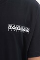 Napapijri tricou din bumbac S-Jubones SS 041 NA4H23 negru