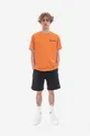 oranžová Bavlněné tričko Napapijri S-Bolivar SS A1Z Pánský