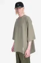 πράσινο Βαμβακερό μπλουζάκι A.A. Spectrum Hanger Tee