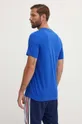 μπλε Βαμβακερό μπλουζάκι adidas Originals