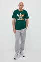 Бавовняна футболка adidas Originals IP6969 зелений SS23