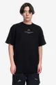 negru A-COLD-WALL* tricou din bumbac Brutalist SS T-Shirt De bărbați