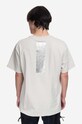 Îmbrăcăminte A-COLD-WALL* tricou din bumbac Foil Grid SS T-Shirt ACWMTS110 bej