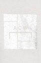A-COLD-WALL* t-shirt bawełniany Foil Grid SS T-Shirt beżowy ACWMTS110