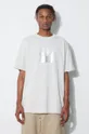 Bavlněné tričko A-COLD-WALL* Foil Grid SS T-Shirt Pánský