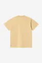 Bavlněné tričko Carhartt WIP Chase žlutá