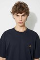 Carhartt WIP cotton T-shirt Chase I026391 navy