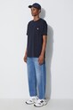 Carhartt WIP cotton T-shirt Chase I026391 navy SS23