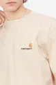 beige Carhartt WIP cotton T-shirt American Script