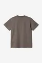 Carhartt WIP cotton t-shirt American Script brown