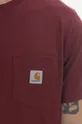 red Carhartt WIP cotton T-shirt Pocket