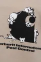 beige Carhartt WIP cotton T-shirt Pest Control