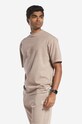 Reebok Classic t-shirt bawełniany ND Tee gładkie beżowy HS5793
