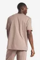 μπεζ Βαμβακερό μπλουζάκι Reebok Classic SV Tee Ανδρικά