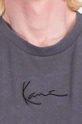 Bavlněné tričko Karl Kani šedá 6037510