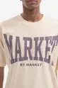 béžová Bavlněné tričko Market