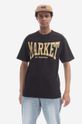 Market cotton t-shirt cotton black 399001370