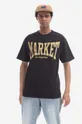 nero Market t-shirt in cotone Uomo