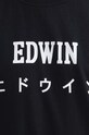 Edwin cotton T-shirt Single black I025018.8967