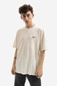 Edwin cotton T-shirt Images Of Noise TS LS regular beige I030397.WHW67