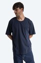 Edwin cotton T-shirt Oversized Pocket Ts relaxed navy I027938.NYB67