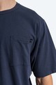 Edwin cotton T-shirt Oversized Pocket Ts navy I027938.NYB67