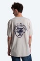 Clothing Edwin cotton T-shirt Keep It Surreal Ts I029692.0N367 beige