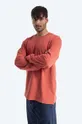Βαμβακερή μπλούζα με μακριά μανίκια Edwin Embroidery TS LS Ανδρικά