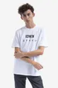 білий Бавовняна футболка Edwin Single Чоловічий