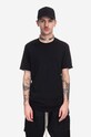 Rick Owens cotton t-shirt relaxed black DU01C6250.RN.BLACK