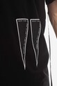 Rick Owens cotton t-shirt black DU02B4250.RNEH1.BLACK