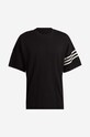 Oblečenie Bavlnené tričko adidas Originals HM1875 čierna