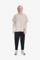 Norse Projects cotton T-shirt Holger Tab Series beige