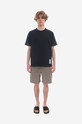 Norse Projects cotton t-shirt Holger Tab Series N01.0630.7004 navy SS23
