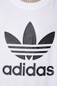 adidas Originals top bawełniany Adicolor Classics Trefoil Tank Top IA4808