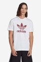 adidas Originals t-shirt in cotone sovrastampa bianco IA4812