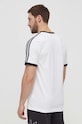 Îmbrăcăminte adidas Originals tricou din bumbac 3-Stripes Adicolor 3-Stripes IA4846 alb