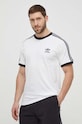 adidas Originals tricou din bumbac 3-Stripes Adicolor 3-Stripes alb IA4846