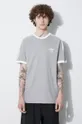 szary adidas Originals t-shirt bawełniany