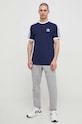 adidas Originals tricou din bumbac Adicolor 3-Stripes IA4850 bleumarin SS23