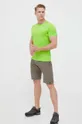 Αθλητικό μπλουζάκι Salewa Sporty B 4 Dry πράσινο