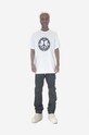 1017 ALYX 9SM cotton Peace Sing T-shirt AAUTS0407FA01 white SS23
