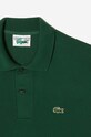Odzież Lacoste polo bawełniane Piqué Polo Shirt L1221 70V L1221.70V zielony