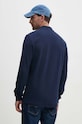 Abbigliamento Lacoste top a maniche lunghe in cotone L1312.166 blu navy